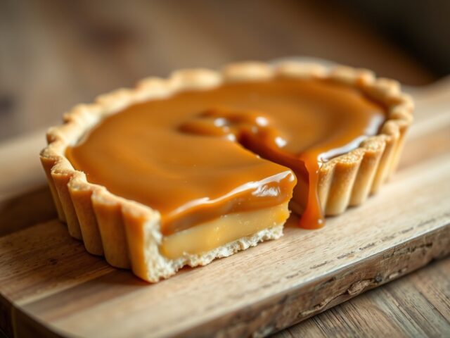 Butterscotch taart