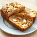 Cake met geitenkaas en zalm
