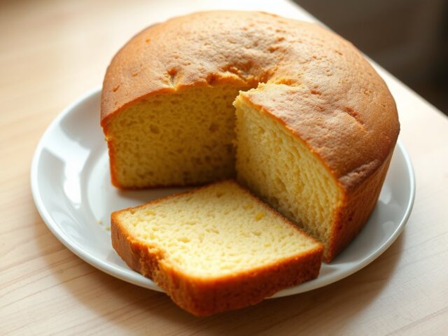 Cake met kunstsuiker (suiker vervanger)