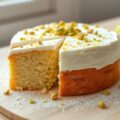 Cake met limoenmascarpone