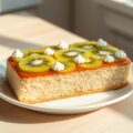 Cake met vers fruit