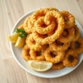 Calamares rebozados (in bierbeslag)