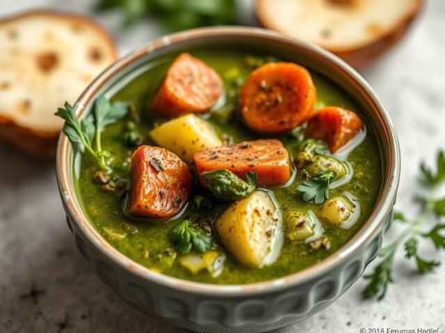 Caldo verde — AI-gegenereerde illustratie