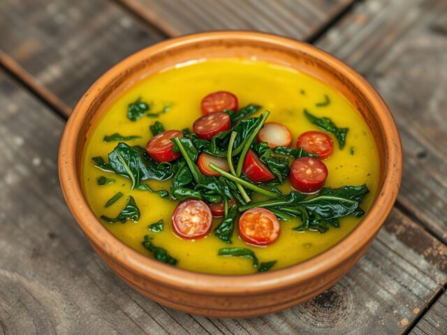 Caldo verde (Portugese boerenkool soep)