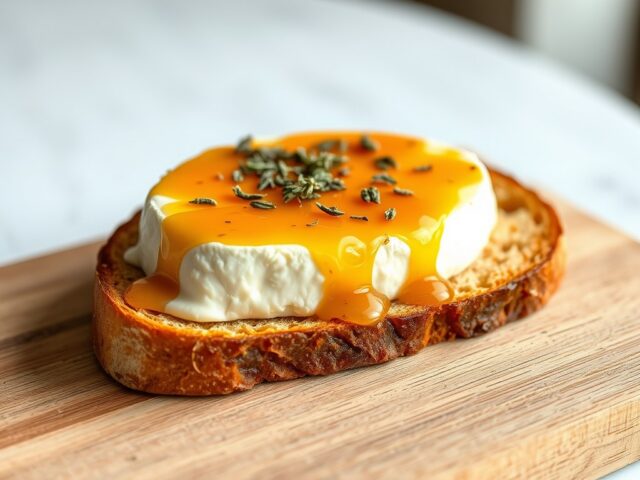 Camembert toast
