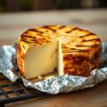 Camembert van de bbq