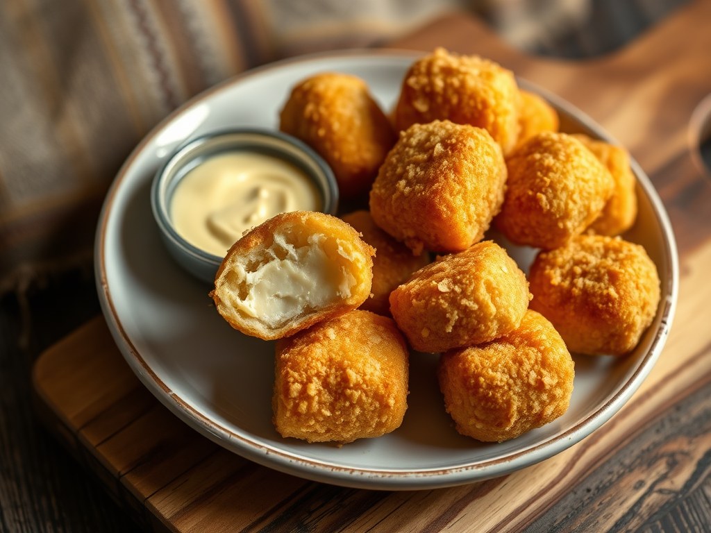 Camembertkroketjes, AI-gegenereerde illustratie