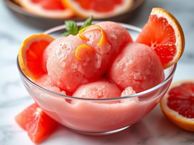 Campari Sorbet