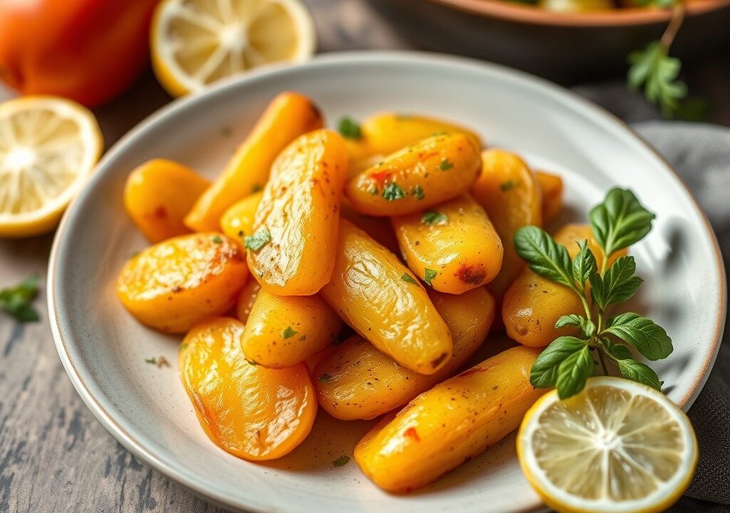 Canarische aardappeltjes, AI-gegenereerde illustratie