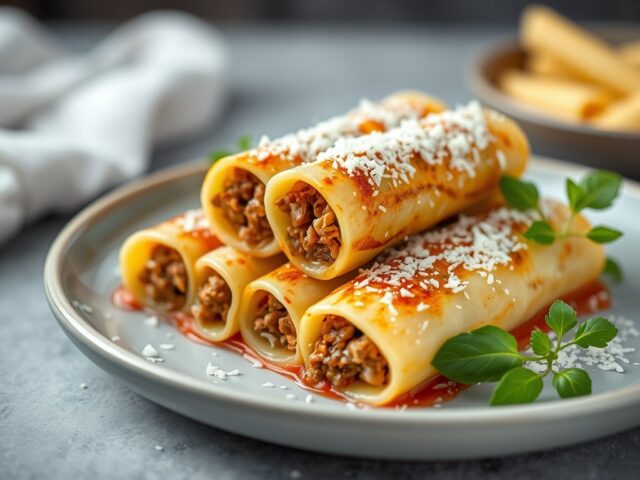 Cannelloni — AI-gegenereerde illustratie