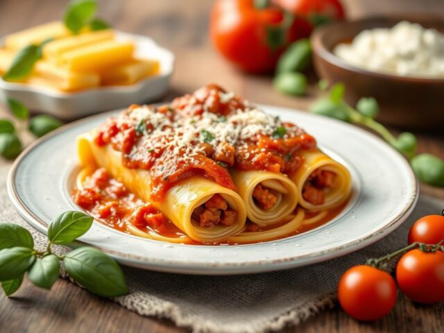 Cannelloni alla Niek — AI-gegenereerde illustratie