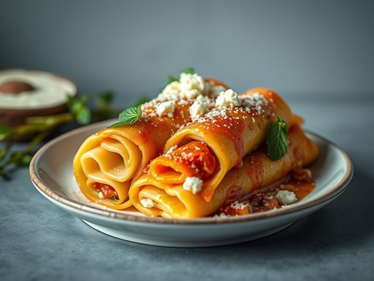 Cannelloni met Andijvie en Ricotta