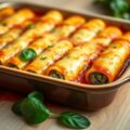 Cannelloni met spinazievulling