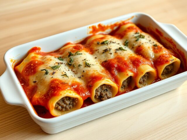 Canneloni’s met gehakt