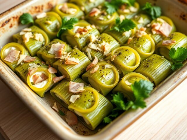 Canneloni met ham