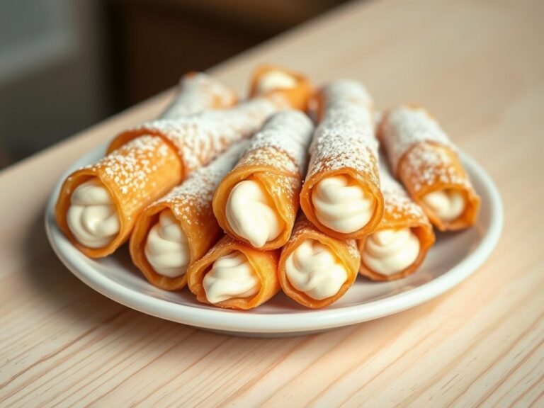 Cannoli di ricotta: gevuld rolletje