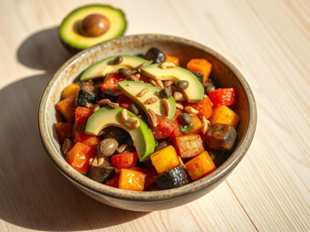 Caponata met Avocado