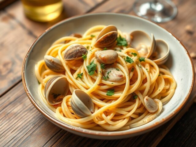 Cappellini alle vongole