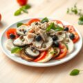 Caprese salade met tonijn