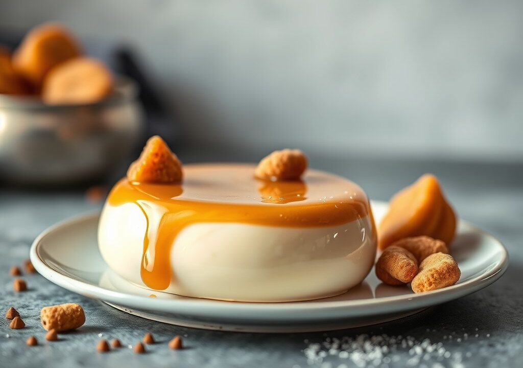 Caramel espuma — AI-gegenereerde illustratie