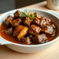 Carbonades met Sinaasappelsaus
