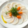 Carpaccio van Sint-jakobsschelpen