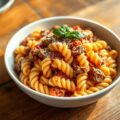 Casarecce met lamsragù