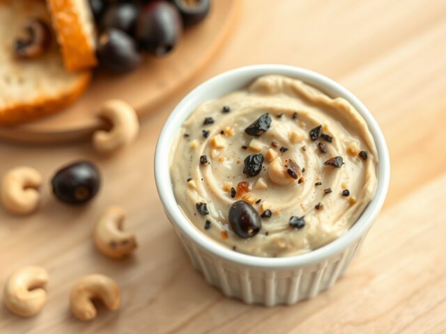 Cashew-olijvenboter