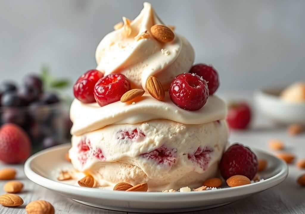 Cassata ijs, AI-gegenereerde illustratie