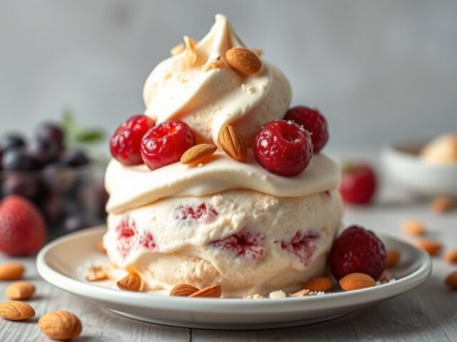Cassata ijs — AI-gegenereerde illustratie