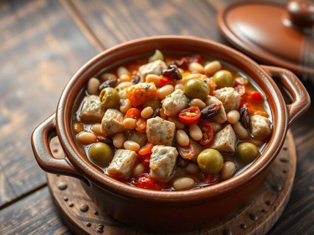 Cassoulet met tonijn