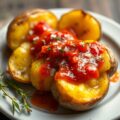 Catalaanse gebakken aardappelen met Peppersweet Saus