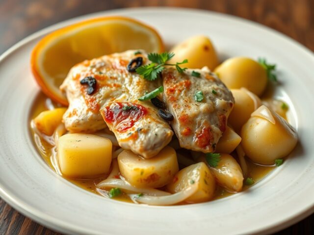 Cazuela de pollo