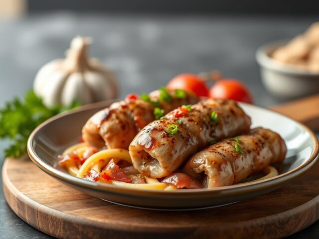 Cevapcici — AI-gegenereerde illustratie