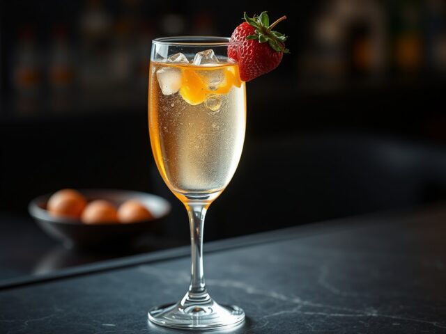 Champagne cocktail