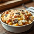Champignon-aardappelschotel