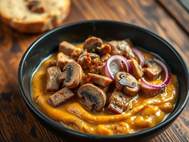 Champignon Stroganoff