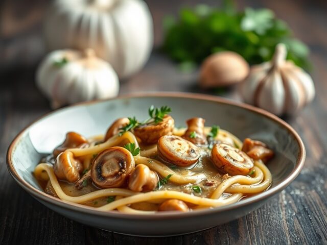 Champignonragout