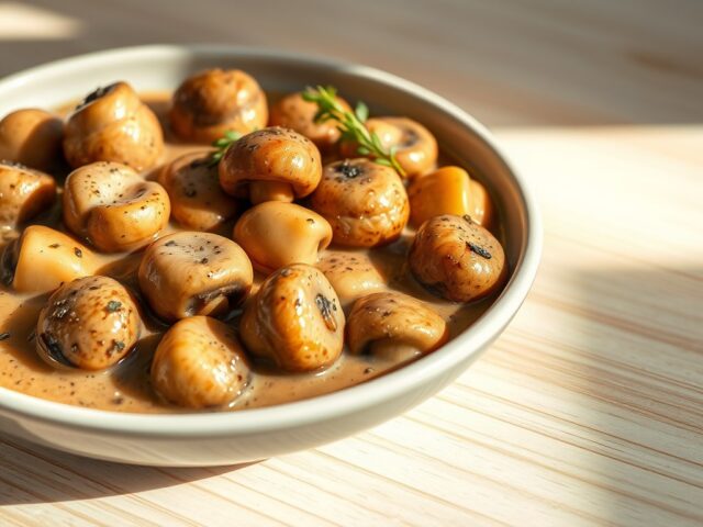 Champignons a la creme