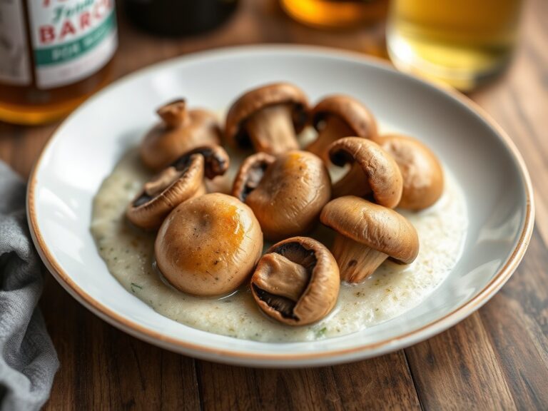 Champignons in bierbeslag