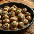 Champignons in wijn