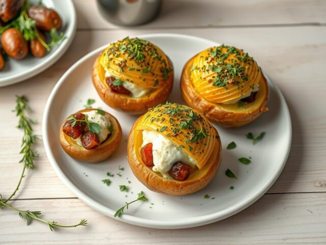 Champignons onder een kruidendekentje
