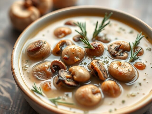 Champignonsoep (veloute)