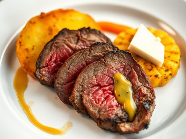 Chateaubriand met aardappelrösti