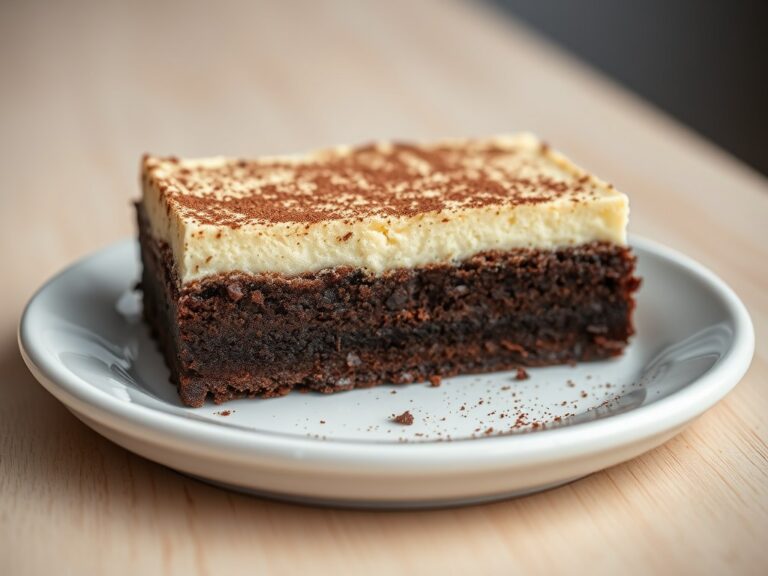 Cheesecake-brownie.