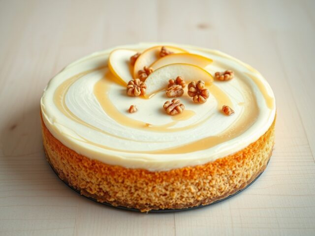 Cheesecake met pastinaak
