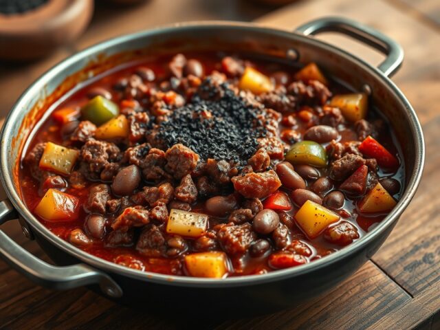 Chili Elshado (1 pansgerecht)