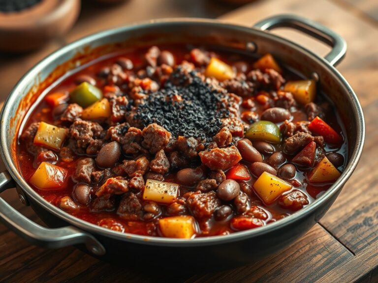 Chili Elshado (1 pansgerecht)