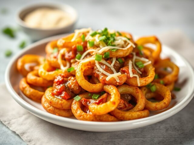 Chili gebakken aardappels — AI-gegenereerde illustratie