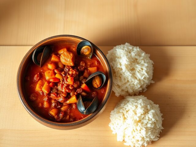 Chili met mosselen